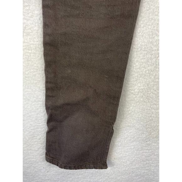 ZARA Straight Leg Jeans Women’s Size 6 Brown Dark Wash Denim Casual Pants - Picture 10 of 10